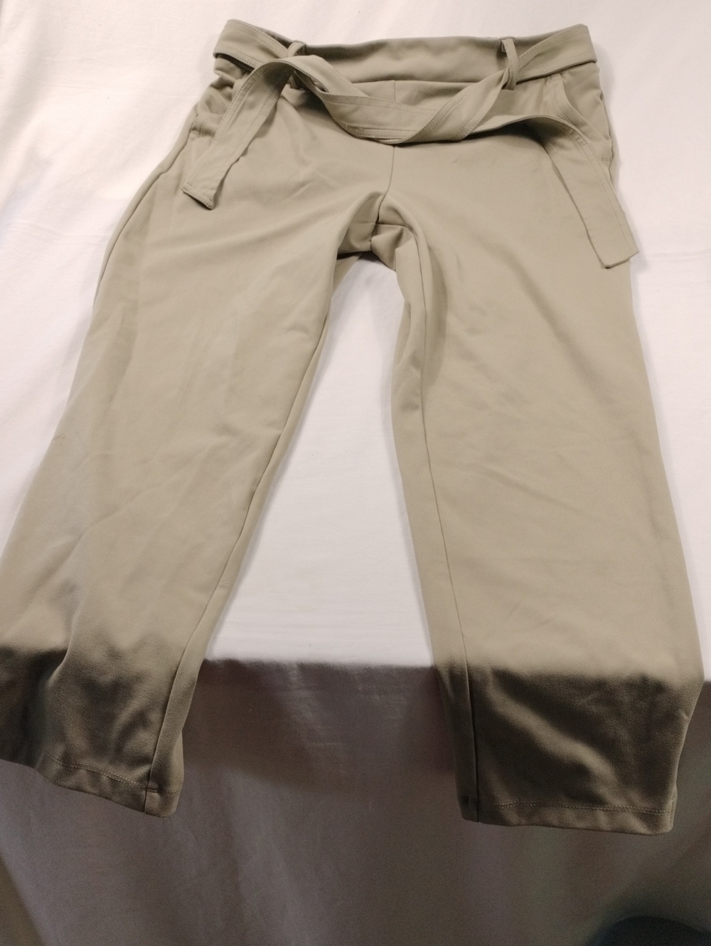Nicole Miller NY Womens Pants in Olive Green Size Medium